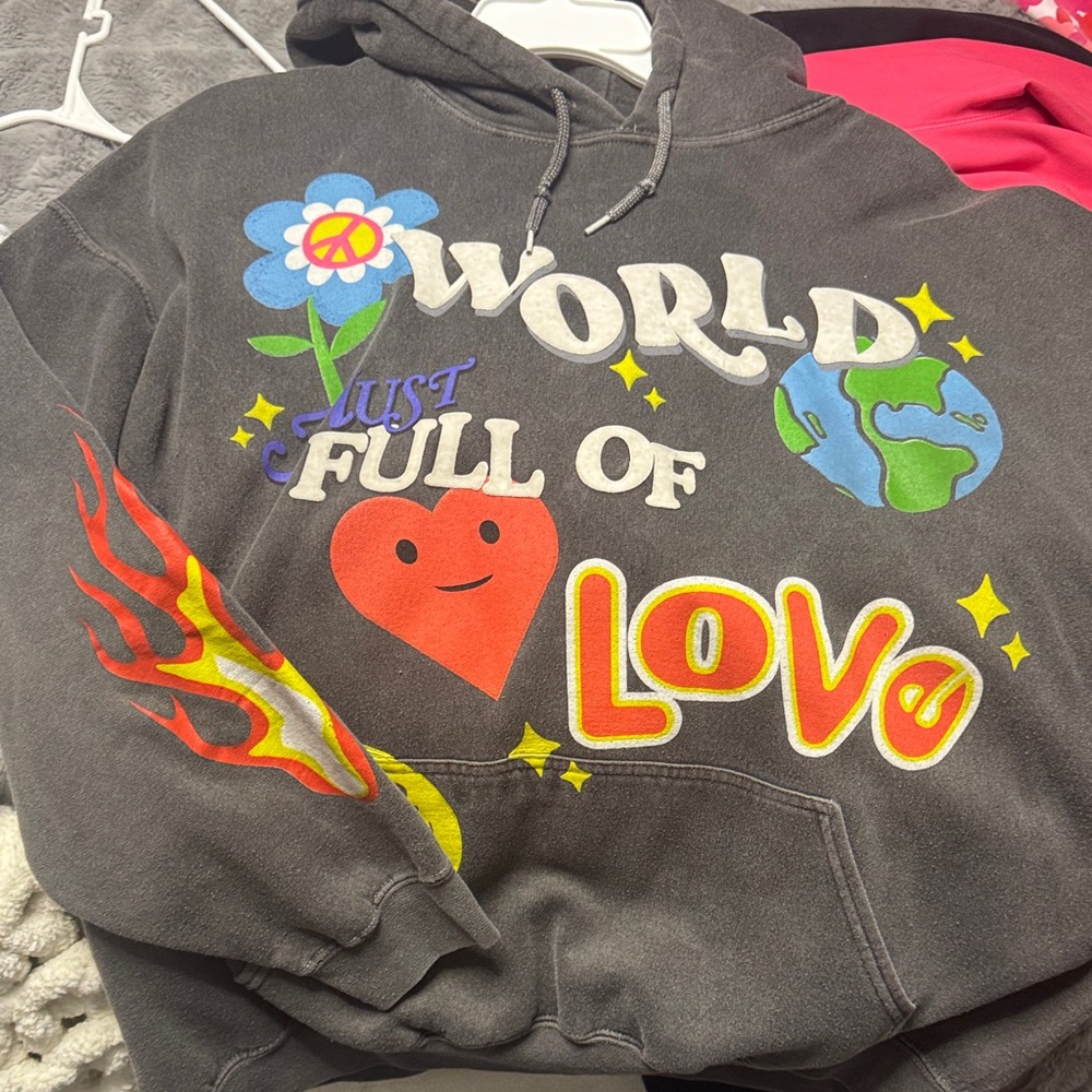 PacSun Black Graphic Hoodie